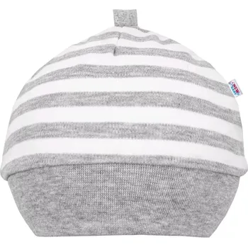 Kojenecká čepice Dětská bavlněná čepička NEW BABY Zebra Exclusive