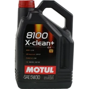 Motorový olej Motorový olej - 5w30 motul 8100 x-clean+ c3 5l WMTU 5W30 5L X-C+