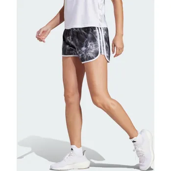 Pánské kraťasy ADIDAS Marathon 20 Allover Print Shorts 2XS BÍLÁ|ČERNÁ|ŠEDÁ