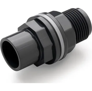 Vodovodní potrubí Průchodka PVC Plimat, d32 - 40 x 5/4˝