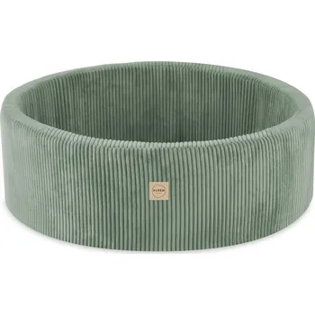 Suchý bazén PLUSH NEST Suchý bazén kulatý Manšestr zelený Ø 90 × 30 cm