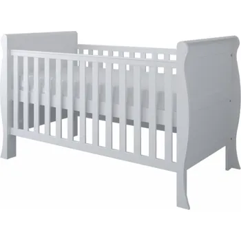 Dětská postýlka Postýlka 140/70 cm Francesca - bílá - 3v1