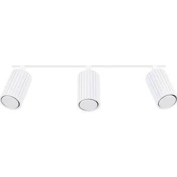 Bodové svítidlo Bodové svítidlo Karbon, 3x bílé kovové stínítko, (možnost polohování)
