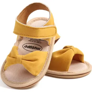 Capáčky Sandálky 0-6 měsíců / M2057-2 / žlutá