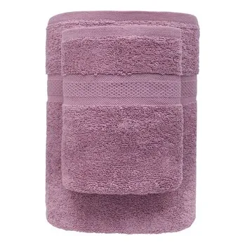 Sprchový závěs RĘCZNIK LEO 70X140 FROTTE LILA 450 gsm