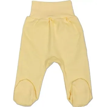 Dojenecké polodupačky New Baby žluté 74 (6–9 měsíců)