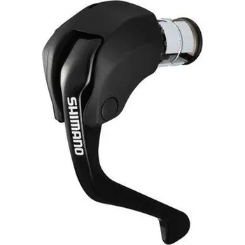 Řazení na kolo SHIMANO Dvojité ovládací páky měniče a brzdy (pro závodní řídítka) pro TT/Triatlon Shima ČERNÁ