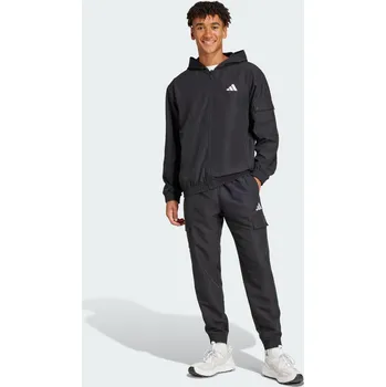 ADIDAS Sportovní souprava Sportswear Woven Cargo S ČERNÁ