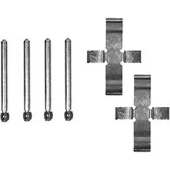 Přislušenství brzdového systému Sada příslušenství, obložení kotoučové brzdy LUCAS PFK64