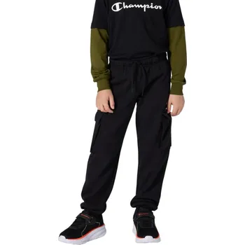 Dívčí tričko Dětské kalhoty Champion černé 307331 KK001 2 XL