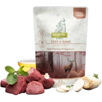 Krmivo pro psa Isegrim ISE Deer and Game POUCH 410g