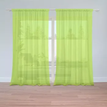 Záclona Sablio Záclony Limetková: 2ks 150x250cm