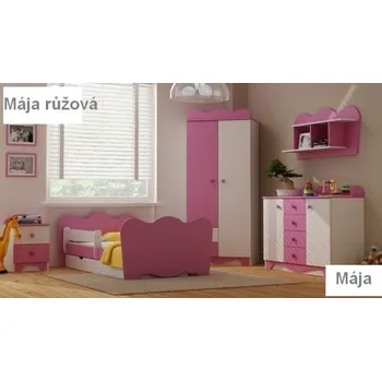 Postel Postel Mája 160/80 cm + matrace + šuplík