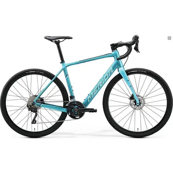 Elektrokolo Gravel elektrokolo MERIDA eSILEX 400 Teal (Light Teal/Black) - L 2023