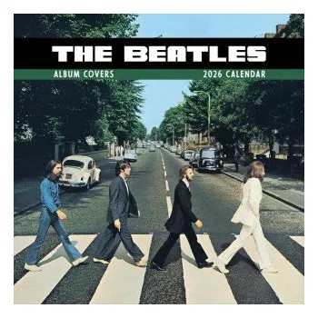 Kalendář Cal 2026- The Beatles: Albums & Artwork Wall (Kalendář)
