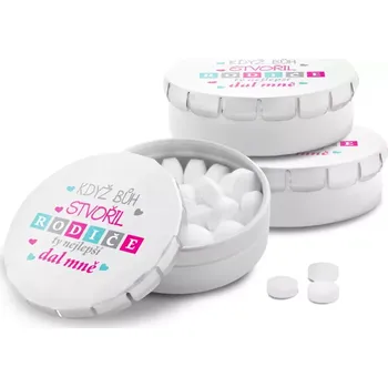 Bonbon Sablio Mentolky Když Bůh stvořil rodiče - 3 ks