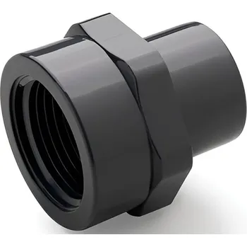 Vodovodní potrubí Nipl přechodový tlakový PVC-U Plimat, d90 - 75 x 4˝, 2x lepení x vnitřní závit