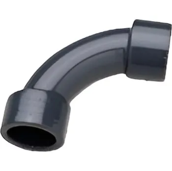 Kanalizační potrubí Oblouk 90° tlakový PVC-U Plimat, d110 x 110 mm, lepení x lepení