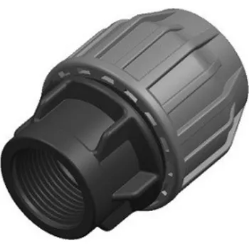 Vodovodní potrubí Flexi PVC spojka Elysee Zeeflex, d63 x 2˝, svěrné x vnitřní závit