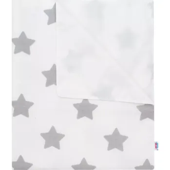 Přebalovací podložka Nepropustná flanelová podložka NEW BABY hvězdičky
