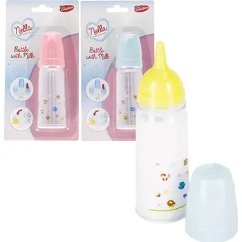 CreativeToys Lahvička s mlékem pro panenku 15cm
