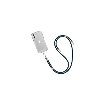 WG - Crossbody lace strap/transparent/green