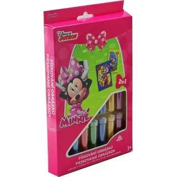 Hračka pro nejmenší Pískování obrázků Disney Minnie 2v1