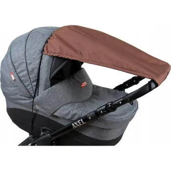 Kočárek Clona na kočárek - bronzová