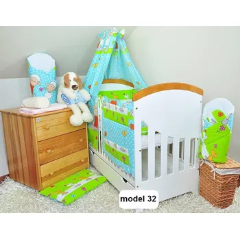 Dětské zboží Postýlka s kompletní výbavou classic model - 32