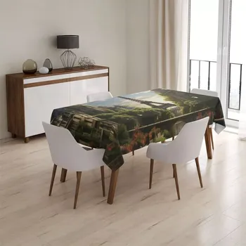 ubrus Sablio Ubrus Paříž Eifellova věž Art - 130x170 cm