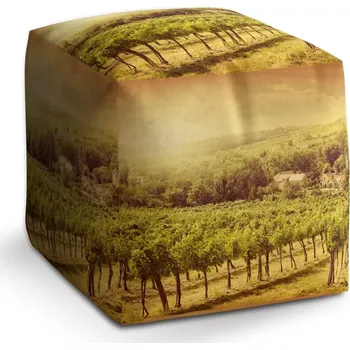 Taburet Sablio Taburet Cube Vinice: 40x40x40 cm