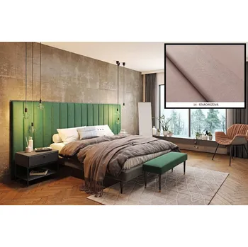 Čalouněný panel Long 5 cm - starorůžová 14