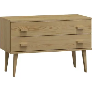 Komoda Komoda z masivu borovice Nord K1/2S 99/58,5/42 cm / přírodní