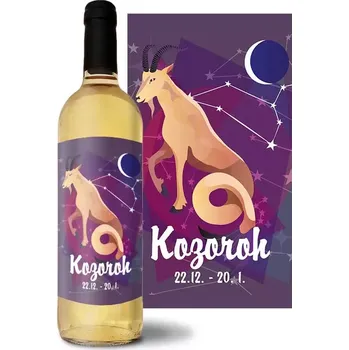 Víno Sablio Bílé víno Kozoroh: 0,75 l