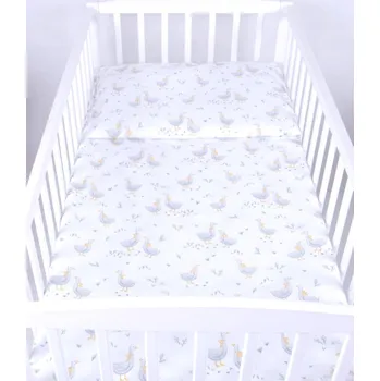 Povlečení Povlečení do postýlky 120/90 cm - husičky