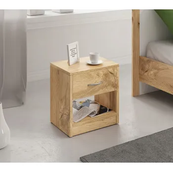 Noční stolek Noční stolek Kava - dub wotan