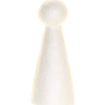 Vánoční dekorace Polystyrenová figurka 6x15 cm