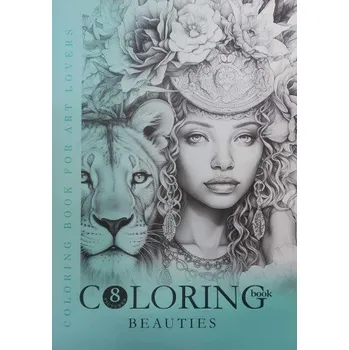 Set školních potřeb Kolorowanka kreatywna A4 tygrys (Kniha)