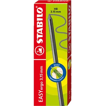 Náplň do psacích potřeb Grafitové tuhy STABILO EASYergo HB / 3,15 mm, 6 ks 498175