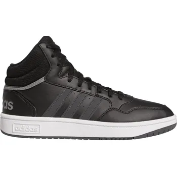 Pánské tenisky ADIDAS Sportovní boty Hoops 3.0 Mid Classic 36 BÍLÁ|ČERNÁ|ŠEDÁ