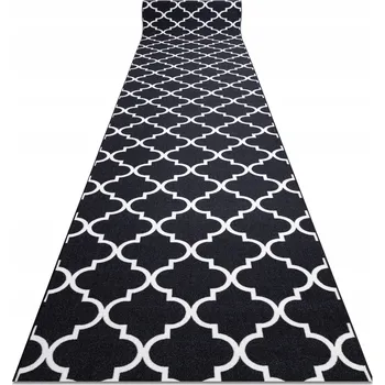 Koberec BĚHOUN PODGUMOVANÝ 110 cm JETEL černý ^*Q3122