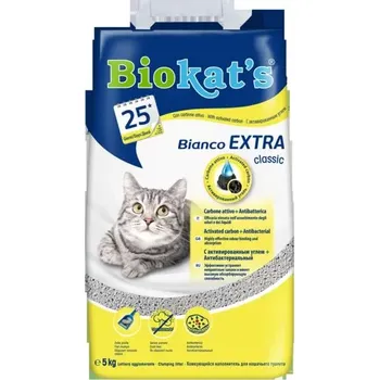 Pro kočku BIOKAT´S Biokat´s Bianco podestýlka Extra 5kg