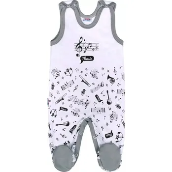 Dupačky Dětské bavlněné dupačky New Baby Music 80