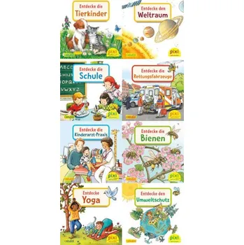 První čtění Pixi-8er-Set 291: Entdecke deine Welt 4 (8x1 Exemplar) (Hra)