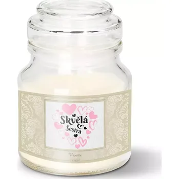 Svíčka Sablio Svíčka Skvělá sestra - 120 g