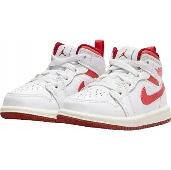 Dívčí tenisky Nike sportovní boty z přírodní kůže bílé, velikost 27