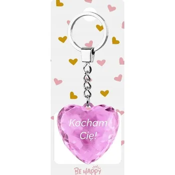 Plastová Přívěsek Na Klíče s nápisy Be Happy