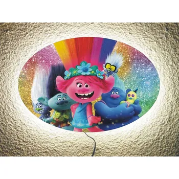 Nástěnné svítidlo Nástěnné svítidlo TROLLE s dálkovým ovládáním