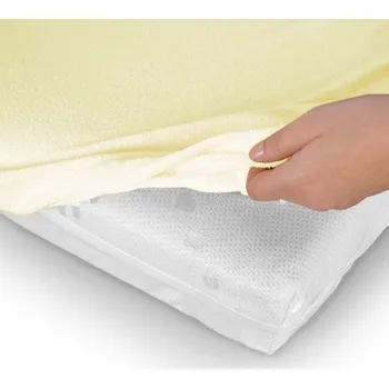 Prostěradlo Frote prostěradlo s gumkou 180/200 cm - krém