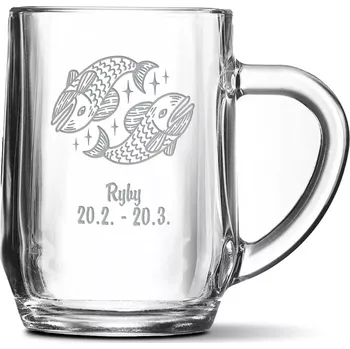 Sklenice Sablio Půllitr Ryby: 0,5